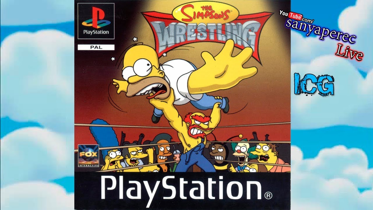 The simpsons wrestling ps1