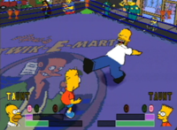 Os Simpsons Wrestling