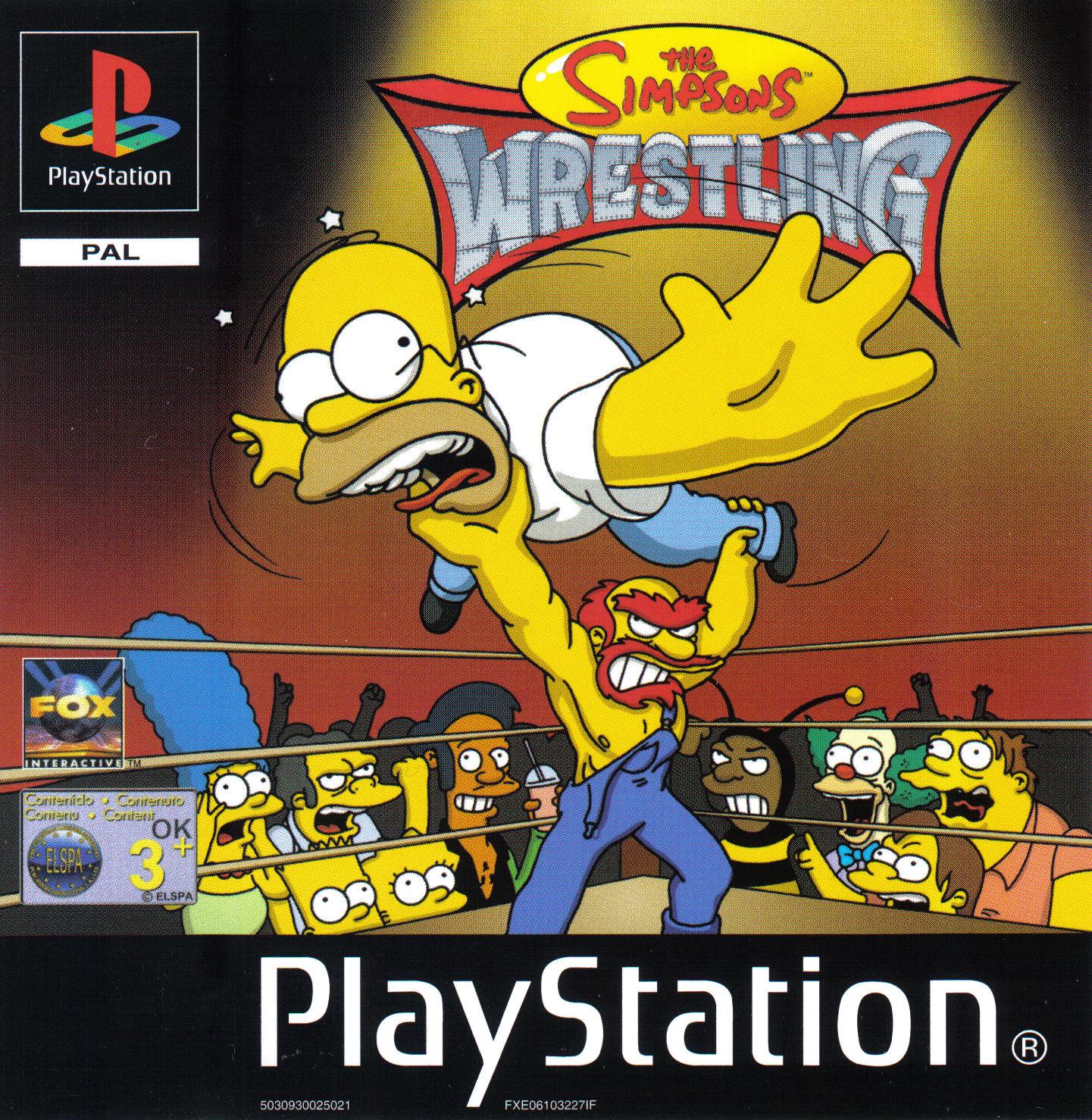 The Simpsons Wrestling Ps2