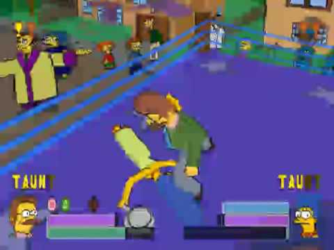 Simpsons Wrestling Youtube
